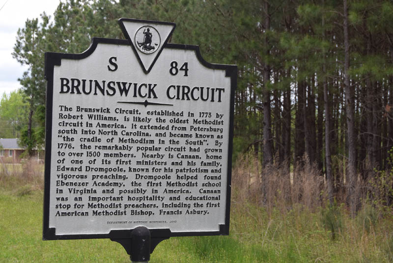 Brunswick Circuit HIghway Marker photo a