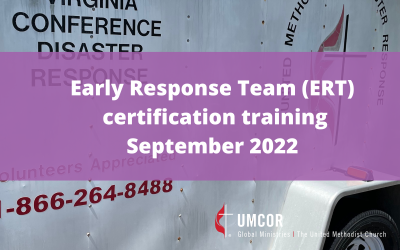 ERT Certificate Training – September 10 2022