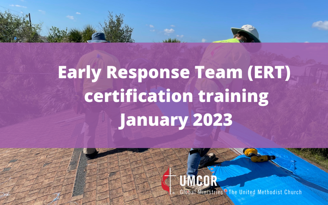 ERT Certificate Training – January 7, 2023